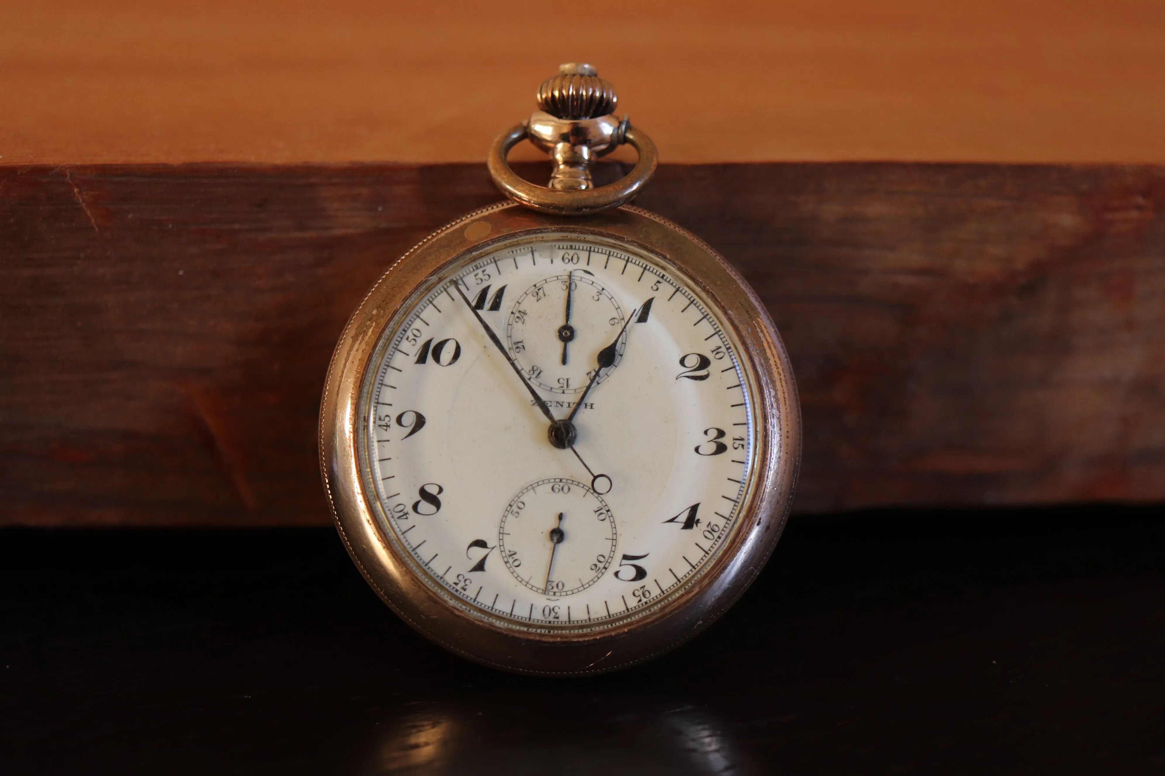 Vintage Zenith Pocket Watch with Chronograph Function