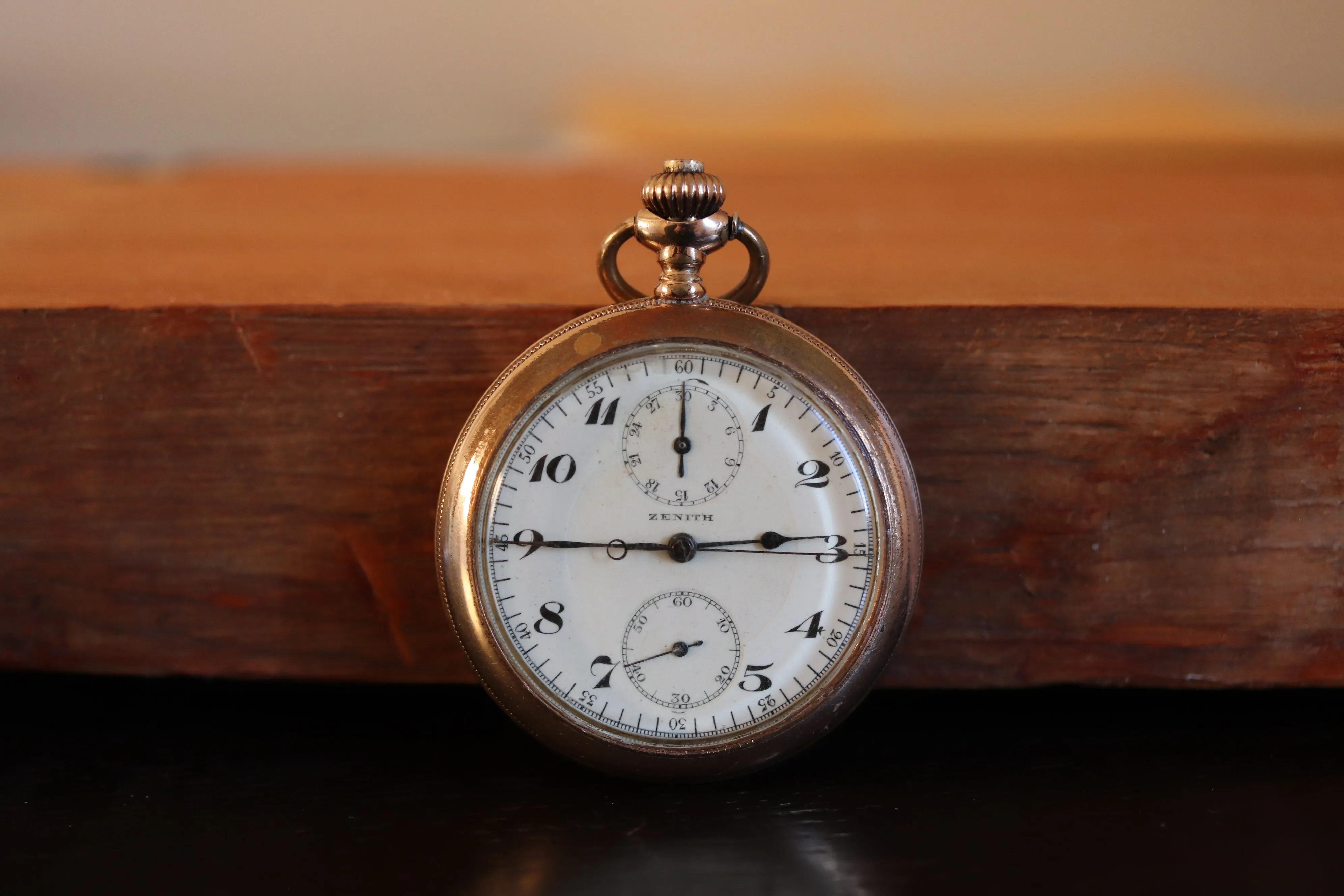 Vintage Zenith Pocket Watch with Chronograph Function