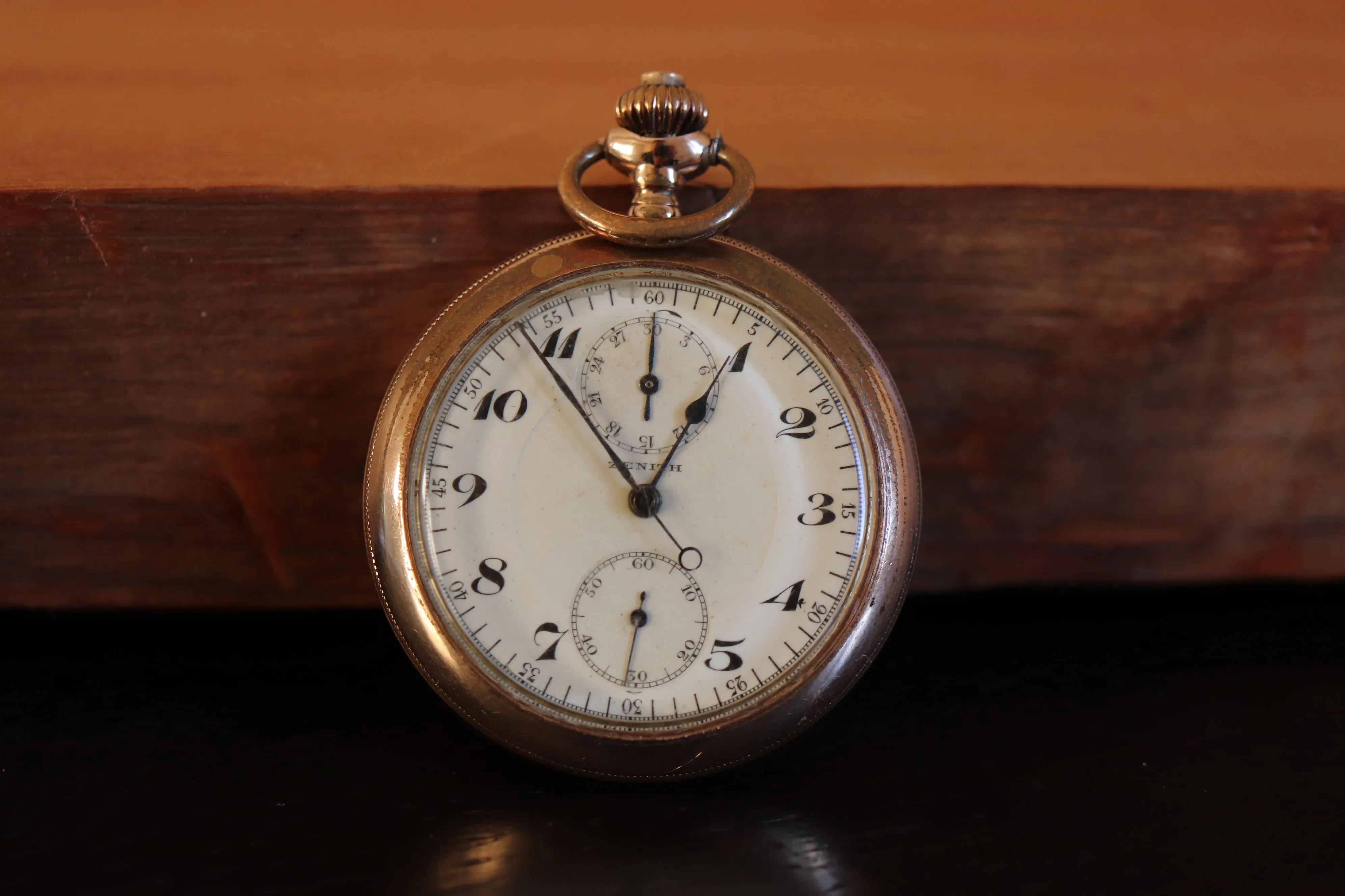 Vintage Zenith Pocket Watch with Chronograph Function
