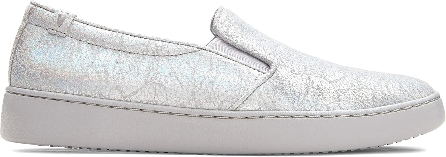 Vionic Women's Pro Mahoney Avery Slip-on - Ladies Water Resistant and Slip Resistant Service Shoes with Concealed Orthotic Arch Support