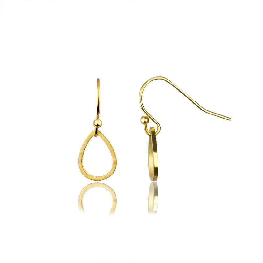 Waterdrop Raindrop Ear Wire Hooks Stud Earrings