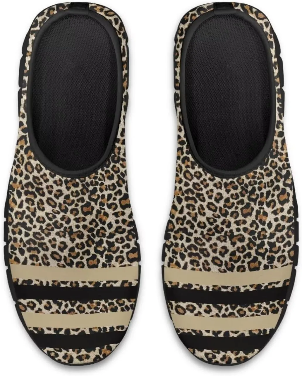 Women's Animal Print Slip On Shoes Low Cut Casual Shoes Comfortable Outdoor Sports Walking Running Flat Sneakers