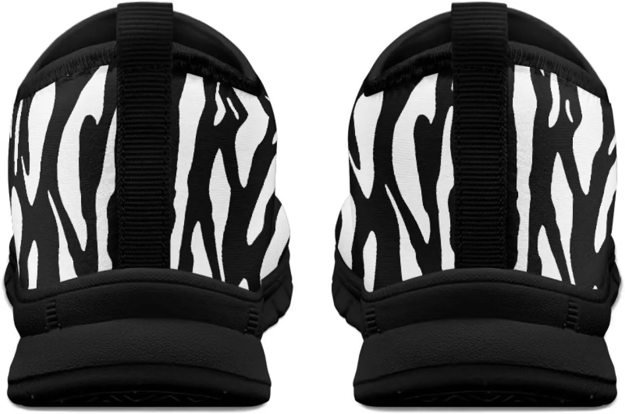 Women's Animal Print Slip On Shoes Low Cut Casual Shoes Comfortable Outdoor Sports Walking Running Flat Sneakers