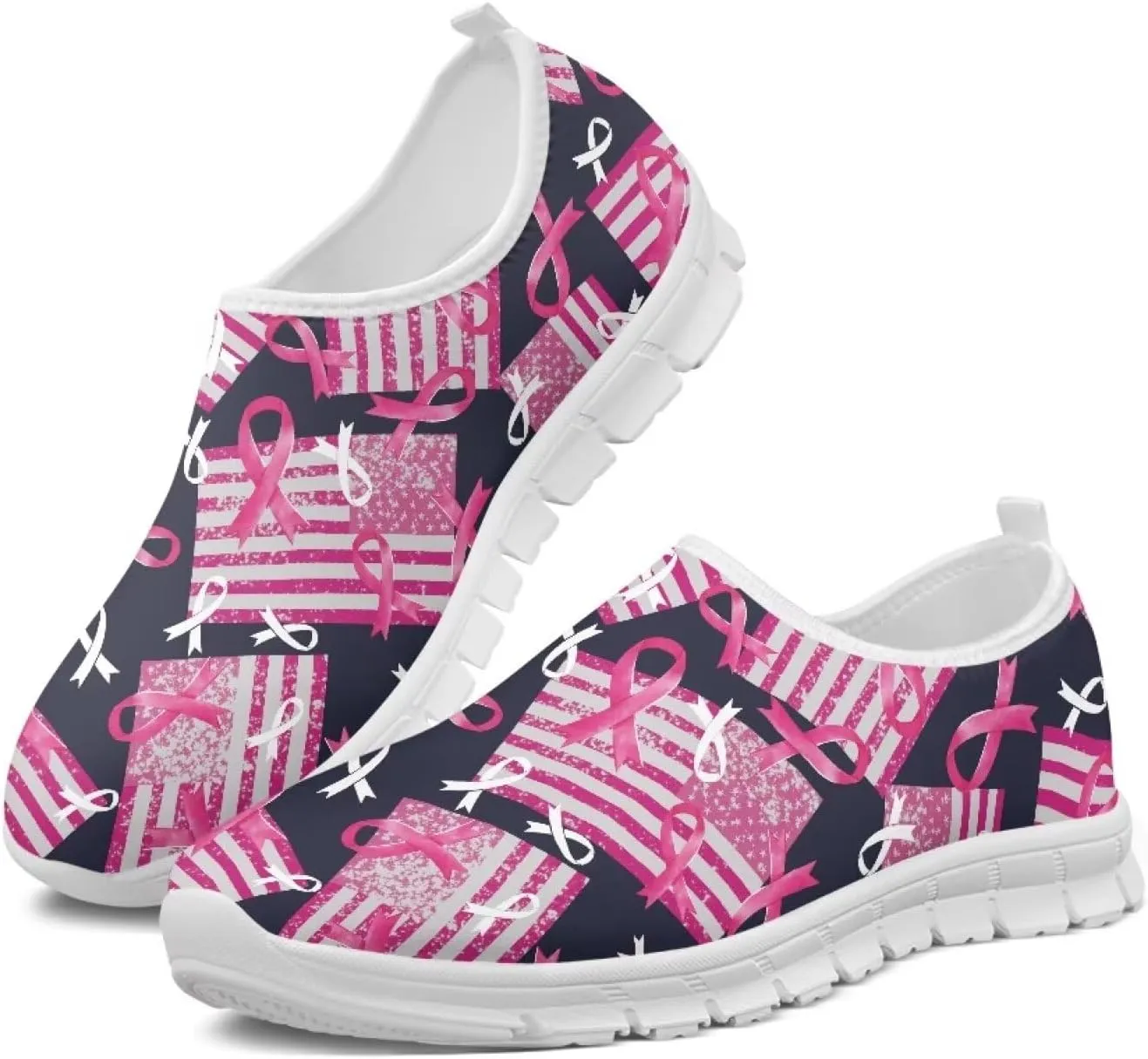Womens Low Top Slip On Casual Walking Shoe Comfortable Soft-Soled Loafer Lightweight Outdoor Sports Running Sneaker